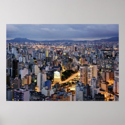 Poster Ville de Sao Paulo 2 (Devant)