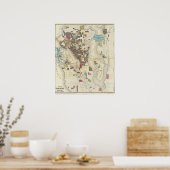 Poster Ville De Seattle Et Environs (Cuisine)