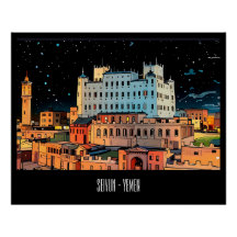 Ville de Seiyun - Yémen