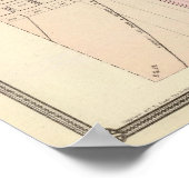 Poster Ville de Sheboygan, siège du comté de Sheboygan Co (Coin)