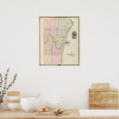 Poster Ville de Sheboygan, siège du comté de Sheboygan Co (Cuisine)