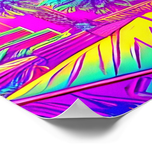 Poster Ville de Synth (Coin)