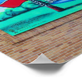 Poster Ville de Tampa, Floride (Coin)