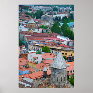 Poster Ville de Tbilissi