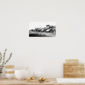 POSTER VILLE DE WEST DODGE, KANSAS (Cuisine)