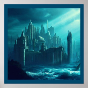 Poster Ville d'Imaginaire d'Atlantis 1