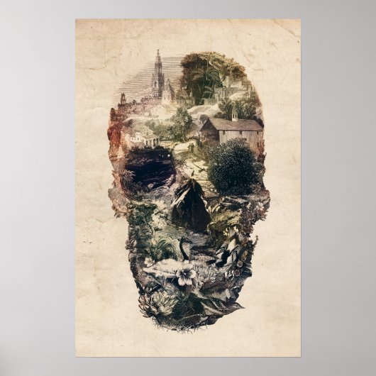 Poster Ville du crâne (Devant)