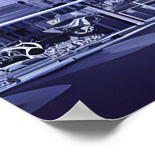 Poster Ville du futur (Coin)