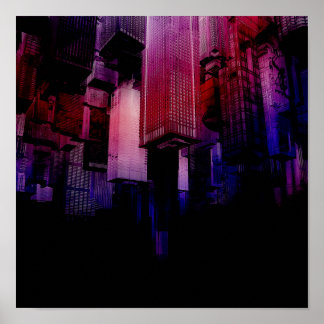 Poster Ville Engloutie