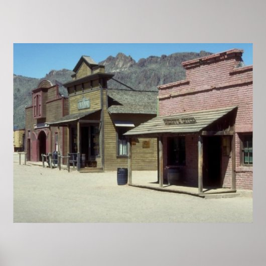 Poster Ville fantôme (Devant)