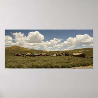 Poster Ville fantôme de Bodie, Californie