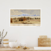 Poster Ville ferroviaire sur les Prairies (Cuisine)