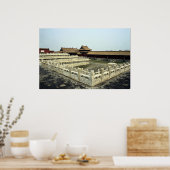 Poster Ville interdite, Pékin, Chine (Cuisine)