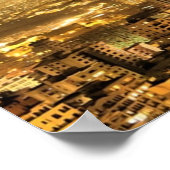 Poster Ville lumière (Coin)