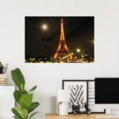 Poster Ville lumineuse (Bureau à domicile)