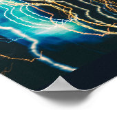 Poster Ville nocturne (Coin)