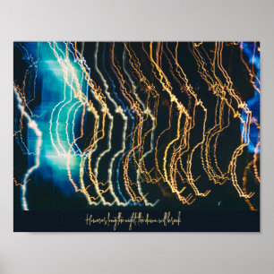 Poster Ville nocturne