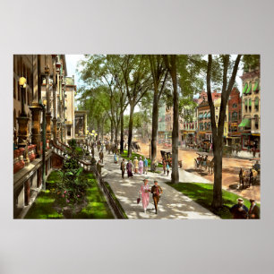 Poster Ville - NY - J'aimerais être sur Broadway 1915