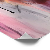 Poster ville rose (Coin)