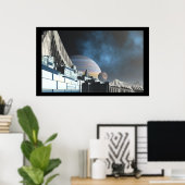 Poster Ville SciFi (Bureau à domicile)