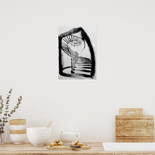 Poster "Ville souterraine" (Cuisine)