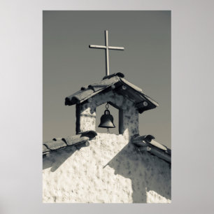 Poster Ville touristique, chapelle de village