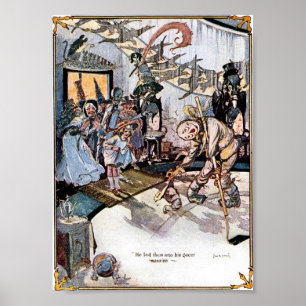 Poster Ville verte d'affiche d'once