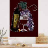 Poster Vin (Cuisine)