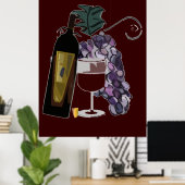 Poster Vin (Bureau à domicile)