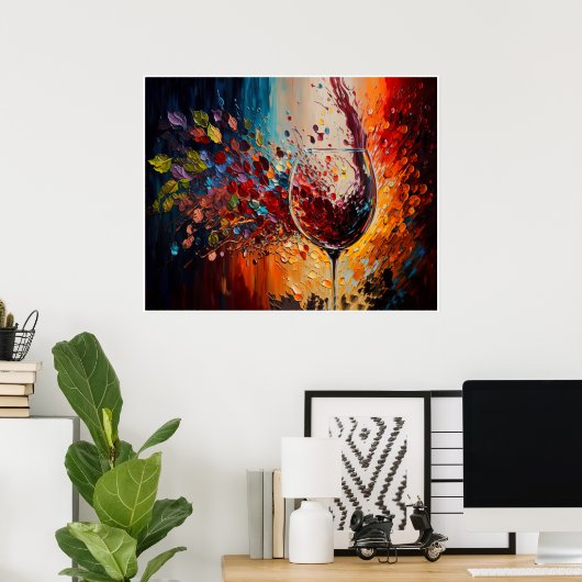 POSTER VIN (Bureau à domicile)