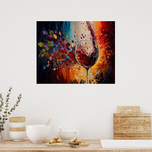 POSTER VIN (Cuisine)