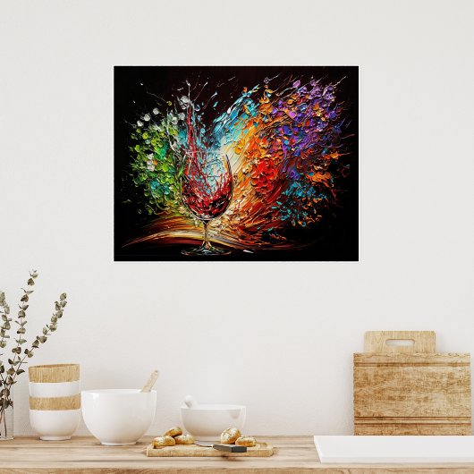 POSTER VIN (Cuisine)