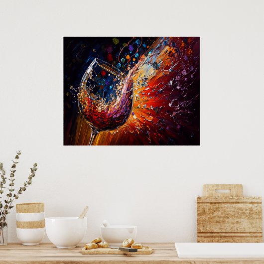 POSTER VIN (Cuisine)