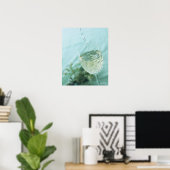 Poster Vin blanc (Bureau à domicile)
