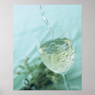 Poster Vin blanc