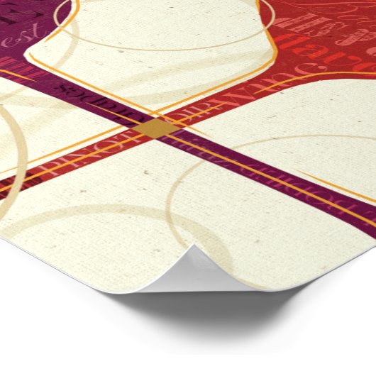 Poster Vin coloré (Coin)