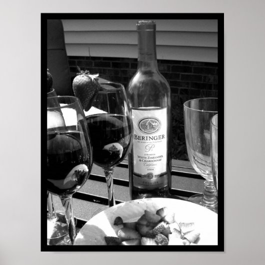 Poster Vin d'été (Devant)