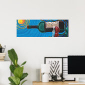 Poster Vin d'été (Bureau à domicile)