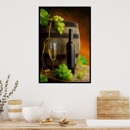 Poster Vin encore vie (Cuisine)