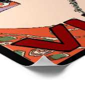 Poster Vin espagnol, Vino (Coin)