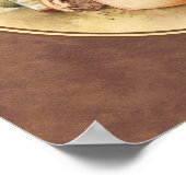 Poster Vin et fromage (Coin)