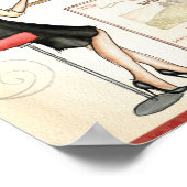 Poster Vin fashionista (Coin)