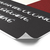 Poster Vin pour chaque occasion - dans le style A.M (Coin)