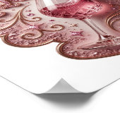 POSTER VIN ROSE REQUISTRE (Coin)