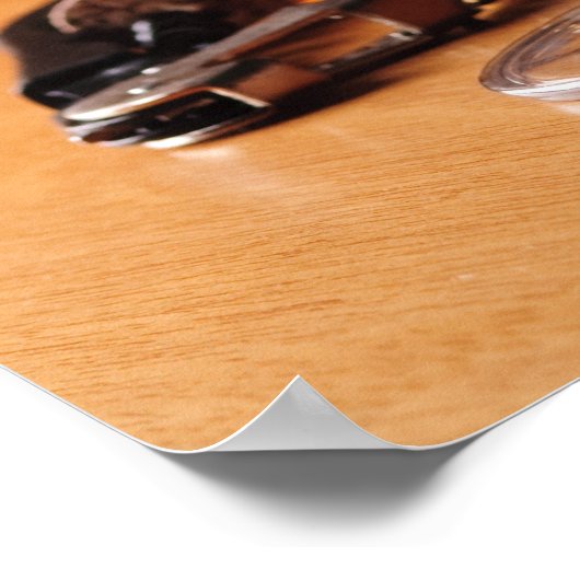 Poster Vin rouge (Coin)