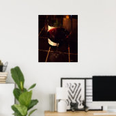 Poster Vin rouge (Bureau à domicile)