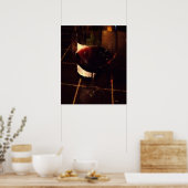Poster Vin rouge (Cuisine)