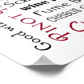 Poster Vin, Vin et plus (Coin)