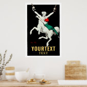 Poster Vin vintage Ad Centaur par Jean d'Ylen (Cuisine)