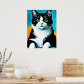Poster Vincent Cat Gogh (Cuisine)